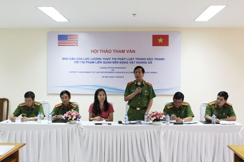 Hội thảo “Tham vấn nhu cầu của lực lượng thực thi Link truy cập mới nhất tại 8EV88 trong đấu tranh với Link đăng nhập Ev88 liên quan đến động vật hoang dã”